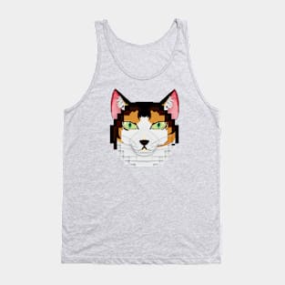 Emma the Cat, Pixel Art Tank Top